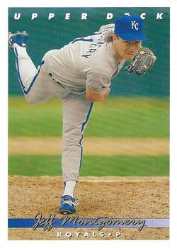 #62 Jeff Montgomery - Kansas City Royals - 1993 Upper Deck Baseball