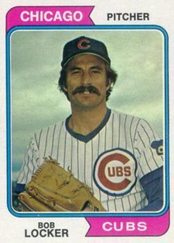 #62 Bob Locker - Chicago Cubs - 1974 Topps Baseball