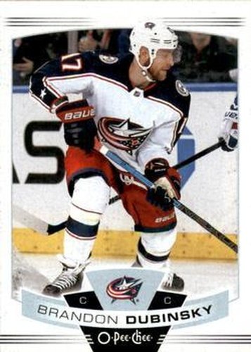 #62 Brandon Dubinsky - Columbus Blue Jackets - 2019-20 O-Pee-Chee Hockey