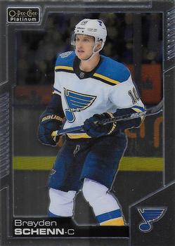 #62 Brayden Schenn - St. Louis Blues - 2020-21 O-Pee-Chee Platinum Hockey