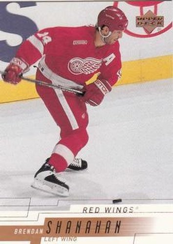#62 Brendan Shanahan - Detroit Red Wings - 2000-01 Upper Deck Hockey