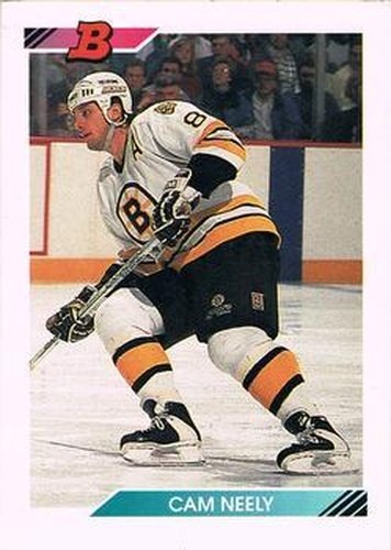 #62 Cam Neely - Boston Bruins - 1992-93 Bowman Hockey