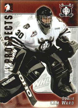 #62 Cam Ward - Red Deer Rebels - 2004-05 In The Game Heroes and Prospects Hockey