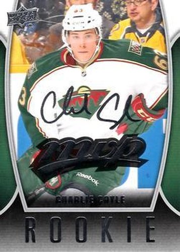 #62 Charlie Coyle - Minnesota Wild - 2013-14 Upper Deck - MVP Hockey
