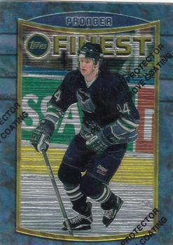#62 Chris Pronger - Hartford Whalers - 1994-95 Finest Hockey