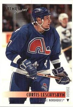 #62 Curtis Leschyshyn - Quebec Nordiques - 1994-95 Topps Premier Hockey