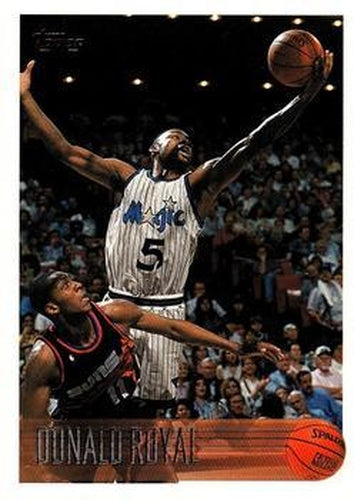 #62 Donald Royal - Orlando Magic - 1996-97 Topps Basketball