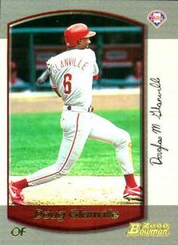 #62 Doug Glanville - Philadelphia Phillies - 2000 Bowman Baseball
