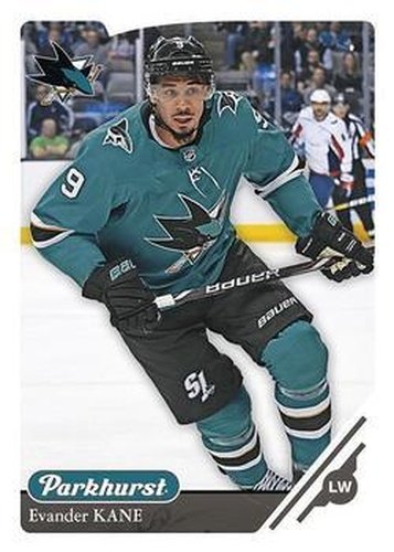 #62 Evander Kane - San Jose Sharks - 2018-19 Parkhurst Hockey