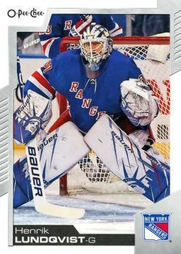 #62 Henrik Lundqvist - New York Rangers - 2020-21 O-Pee-Chee Hockey
