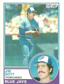 #62 Jim Gott - Toronto Blue Jays - 1983 O-Pee-Chee Baseball