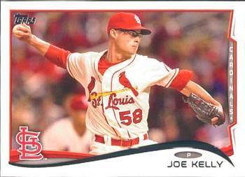 #62 Joe Kelly - St. Louis Cardinals - 2014 Topps Baseball