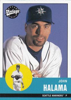 #62 John Halama - Seattle Mariners - 2001 Upper Deck Vintage Baseball