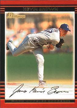 #62 Kevin Brown - Los Angeles Dodgers - 2002 Bowman Baseball