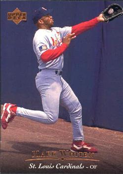 #62 Mark Whiten - St. Louis Cardinals - 1995 Upper Deck Baseball