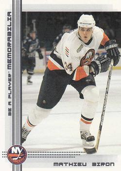 #62 Mathieu Biron - New York Islanders - 2000-01 Be a Player Memorabilia Hockey