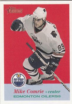 #62 Mike Comrie - Edmonton Oilers - 2001-02 Topps Heritage Hockey