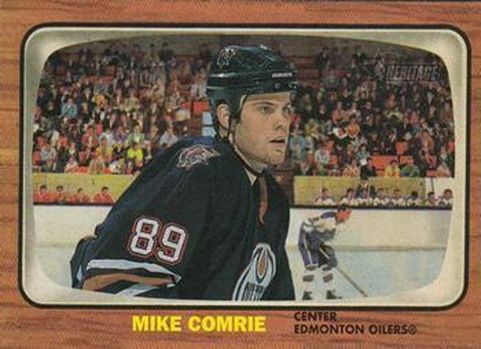 #62 Mike Comrie - Edmonton Oilers - 2002-03 Topps Heritage Hockey