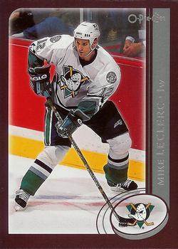 #62 Mike Leclerc - Anaheim Mighty Ducks - 2002-03 O-Pee-Chee Hockey