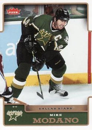 #62 Mike Modano - Dallas Stars - 2006-07 Fleer Hockey