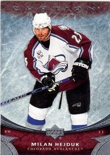 #62 Milan Hejduk - Colorado Avalanche - 2006-07 Upper Deck Ovation Hockey