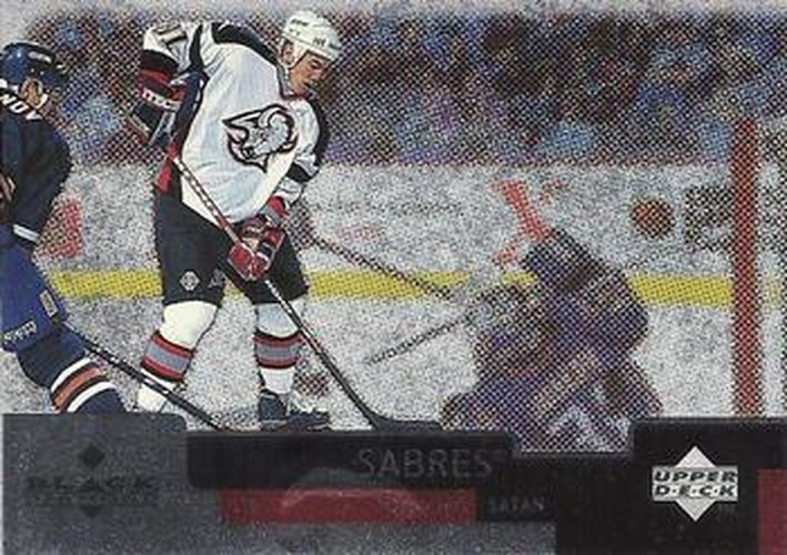 #62 Miroslav Satan - Buffalo Sabres - 1997-98 Upper Deck Black Diamond Hockey