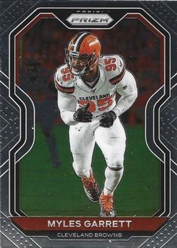 #62 Myles Garrett - Cleveland Browns - 2020 Panini Prizm Football