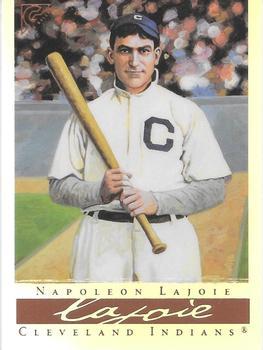 #62 Nap Lajoie - Cleveland Indians - 2003 Topps Gallery Hall of Fame - Artist's Proofs Baseball