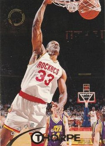 #62 Otis Thorpe - Houston Rockets - 1994-95 Stadium Club Basketball