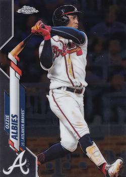 #62 Ozzie Albies - Atlanta Braves - 2020 Topps Chrome Baseball