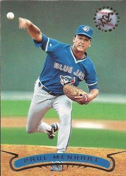 #62 Paul Menhart - Toronto Blue Jays - 1996 Stadium Club Baseball