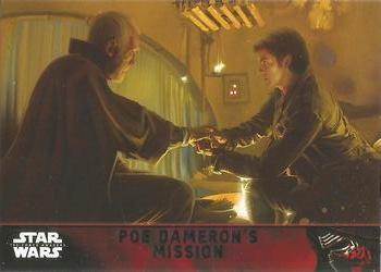 #62 Poe Dameron's mission - 2015 Topps Star Wars The Force Awakens