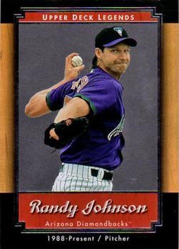 #62 Randy Johnson - Arizona Diamondbacks - 2001 Upper Deck Legends Baseball