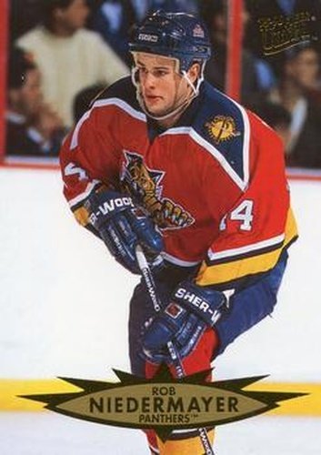 #62 Rob Niedermayer - Florida Panthers - 1995-96 Ultra Hockey