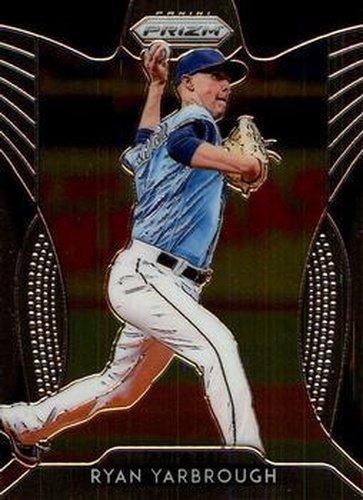 #62 Ryan Yarbrough - Tampa Bay Rays - 2019 Panini Prizm Baseball