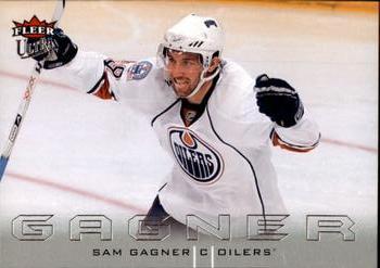 #62 Sam Gagner - Edmonton Oilers - 2009-10 Ultra Hockey