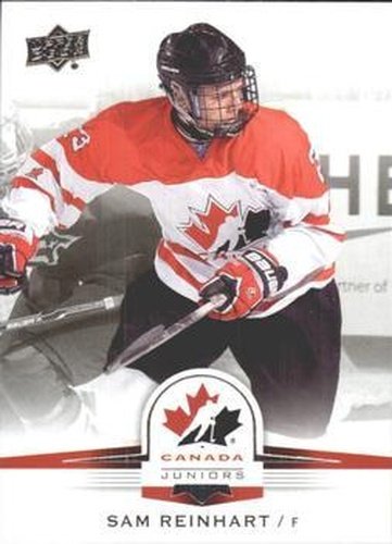 #62 Sam Reinhart - Canada - 2014-15 Upper Deck Team Canada Juniors Hockey