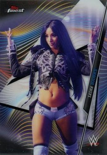#62 Sasha Banks - 2020 Topps WWE Finest Wrestling