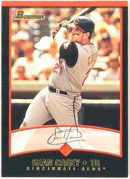 #62 Sean Casey - Cincinnati Reds - 2001 Bowman Baseball