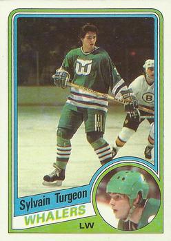 #62 Sylvain Turgeon - Hartford Whalers - 1984-85 Topps Hockey