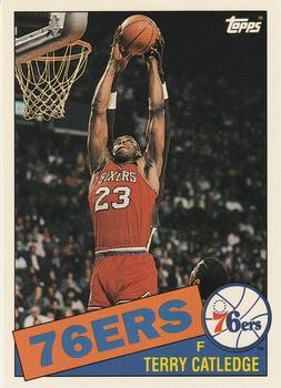 #62 Terry Catledge - Philadelphia 76ers - 1992-93 Topps Archives Basketball