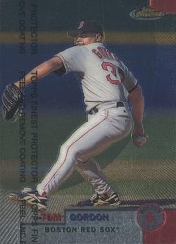 #62 Tom Gordon - Boston Red Sox - 1999 Finest Baseball