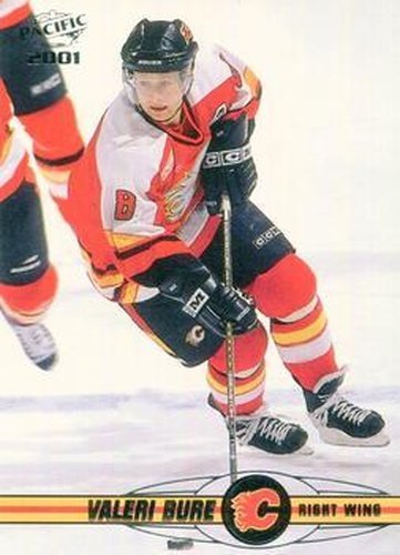 #62 Valeri Bure - Calgary Flames - 2000-01 Pacific Hockey