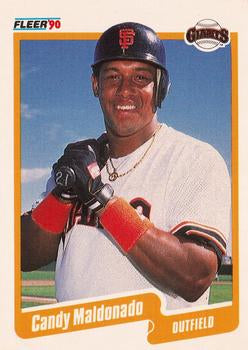 #62 Candy Maldonado - San Francisco Giants - 1990 Fleer USA Baseball