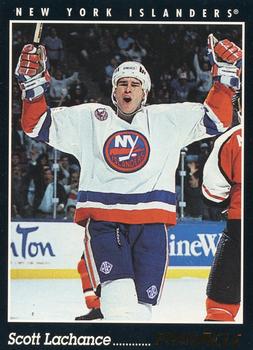 #62 Scott Lachance - New York Islanders - 1993-94 Pinnacle Hockey