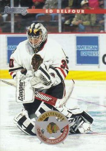 #62 Ed Belfour - Chicago Blackhawks - 1996-97 Donruss Hockey
