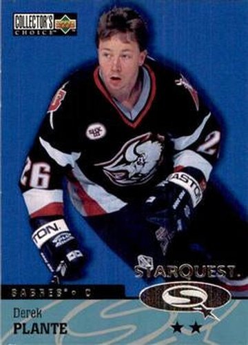 #SQ62 Derek Plante - Buffalo Sabres - 1997-98 Collector's Choice Hockey - StarQuest