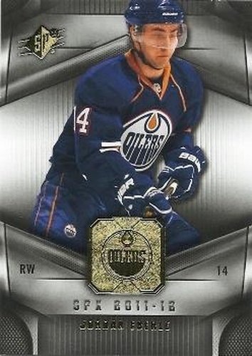 #62 Jordan Eberle - Edmonton Oilers - 2011-12 SPx Hockey