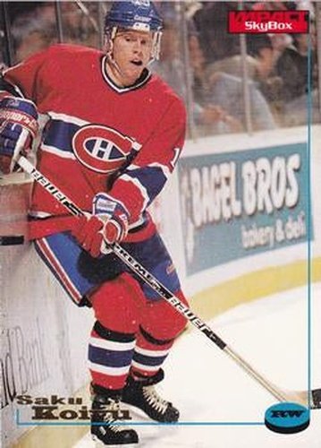 #62 Saku Koivu - Montreal Canadiens - 1996-97 SkyBox Impact Hockey