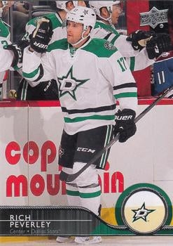 #62 Rich Peverley - Dallas Stars - 2014-15 Upper Deck Hockey